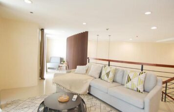 DS88695 – Interior Decorated Three Bedroom 3BR Penthouse Condo Unit with Balcony For Sale in Venice Mckinley Hill Fort Bonifacio Taguig City