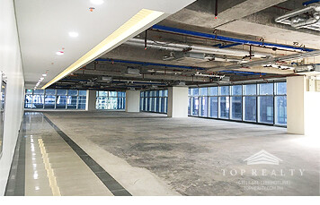 DR88-000333 – Exquadra Tower | Customize Your Perfect Workspace : Expansive 2,000 sqm Bare Shell Commercial Office Space for Rent in Ortigas Center, San Antonio, Pasig City
