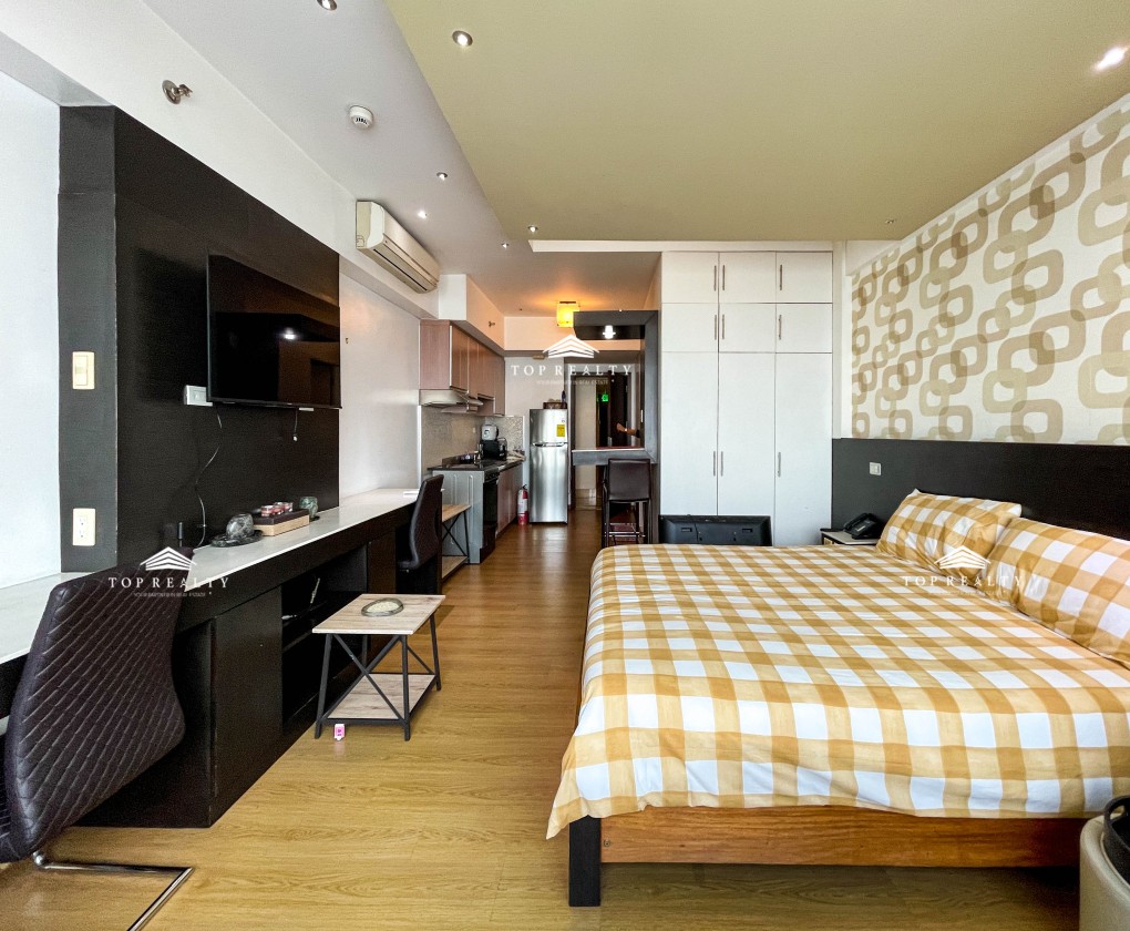 DS88-003193 – St. Francis Shangri-La Place Tower 2 | Fully Furnished 38 sqm Studio Condo for Sale along Ortigas Center, Mandaluyong City