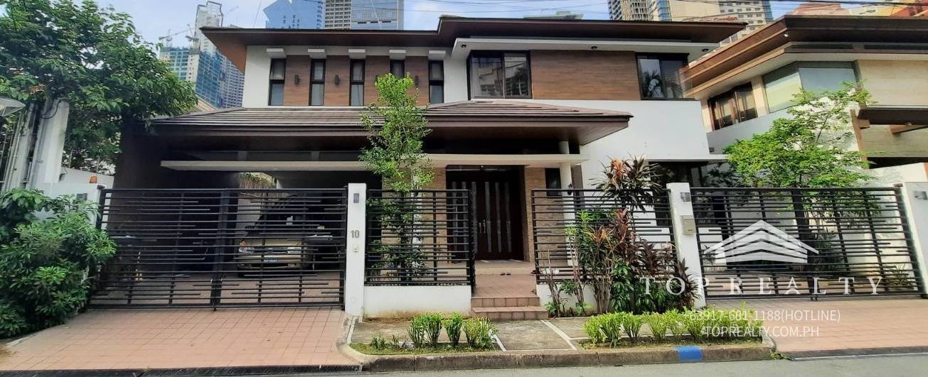 DR88-001195 Bel-Air Village II | Semi-Furnished 5 Bedrooms 5BR House for Rent with Swimming pool in Makati City, Metro Manila