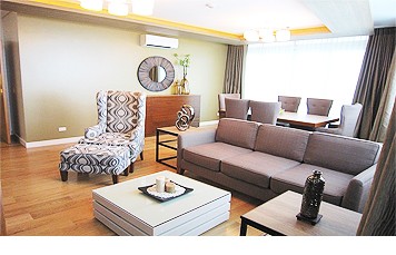 DS88-003226- Park Terraces | Stylishly furnished, ready to move in, 3 Bedroom 3BR Condominium For Sale in Legazpi Village, Makati City, Metro Manila