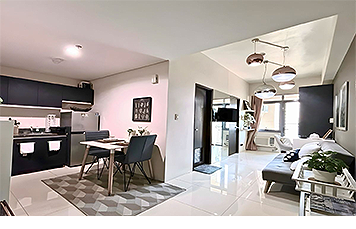 DS88-006336 – The Park West | Modern 1 Bedroom 1BR Condo with Patio for Sale in Fort Bonifacio, BGC, Taguig City | Fully-Furnished Unit by Federal Land
